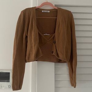 Reformation Tank and Cardi Set